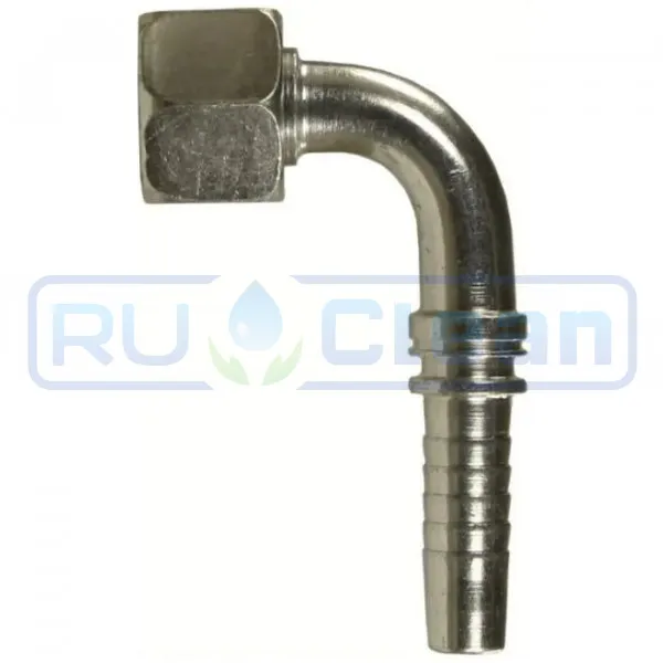Фитинг высокого давления DKO-L (DN08, М18х1.5г, 90град, оцинк) R+M