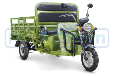 Трицикл электрический Rutrike D4 NEXT II 60V1500W (зеленый)