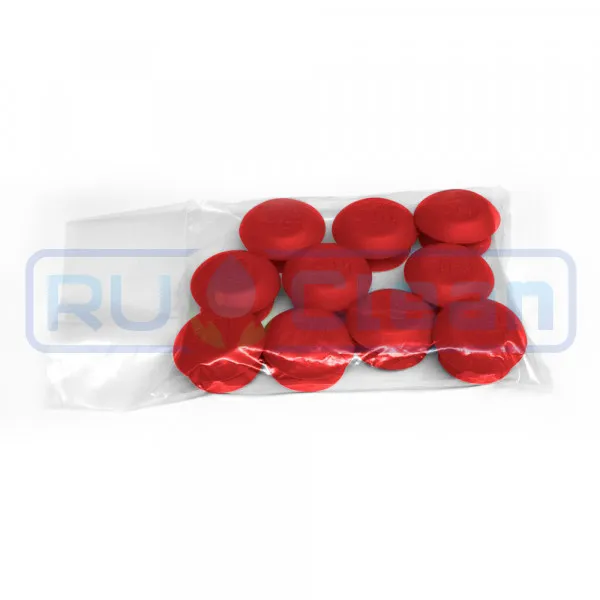 Комплект колпачков TTS (для телескопической штанги, 10 шт, красный)