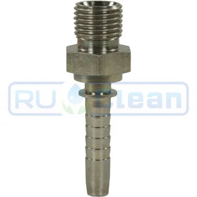 Фитинг высокого давления BSP (DN08, 1/4ш, оцинк) RC
