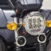 Трицикл электрический Rutrike D4 NEXT II 60V1500W (синий)