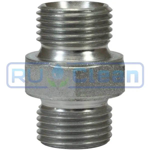 Переходник 3/8"ш-1/2"ш (500бар, оцинк) R+M