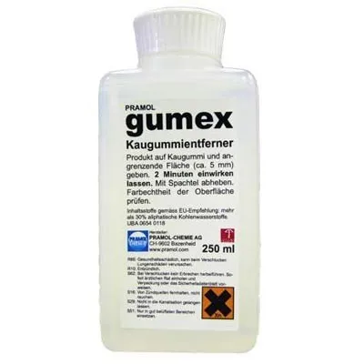 Очиститель жвачки и скотча Pramol GUMEX 250мл