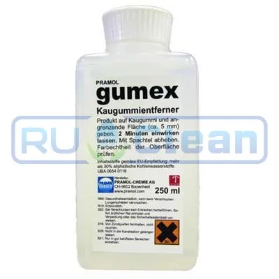 Очиститель жвачки и скотча Pramol GUMEX 250мл