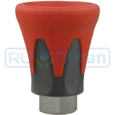 Форсункодержатель ST10 (1/4"г, 500бар, нерж, красный) R+M