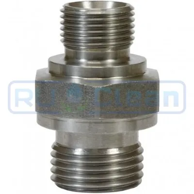 Переходник 3/8"ш-3/4"ш R+M (400бар, оцинк)