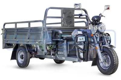 Трицикл электрический Rutrike Эксперт ПРО Плюс 2200 (серый)