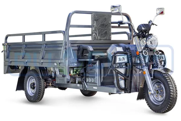 Трицикл электрический Rutrike Эксперт ПРО Плюс 2200 (серый)