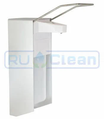 Диспенсер медицинский Nofer Maxclean (1000мл, алюминий, белый)