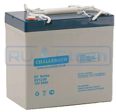 Тяговый аккумулятор CHALLENGER EV12-55 (12В, 55Ач, AGM)