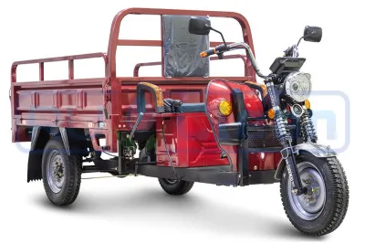 Трицикл электрический Rutrike D4 1800 60V1500W (красный)