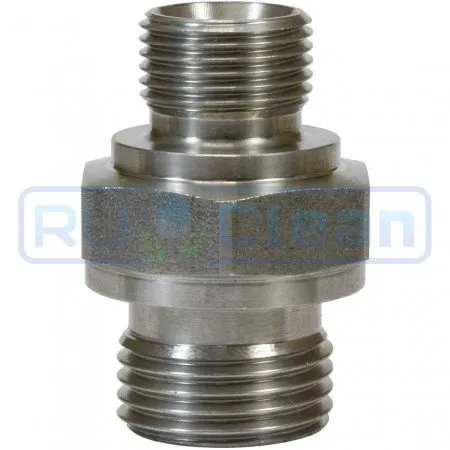 Переходник 3/4"ш-1"ш (нерж, 250 бар) R+M