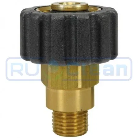 Переходник М22х1.5г-3/8"ш R+M (400бар, лат/пласт)