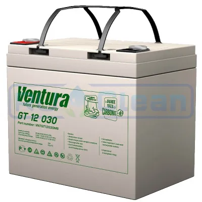 Тяговый аккумулятор Ventura GT 12 030 (12В, 29Ач, AGM)