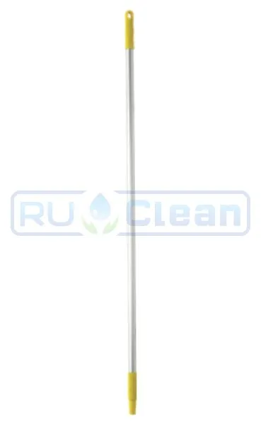 Ручка алюминиевая Vikan (d25мм, 126см, желтый)