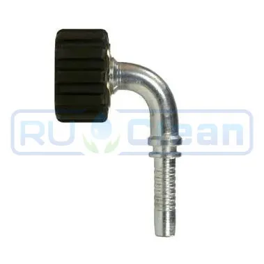 Фитинг высокого давления DKF-W (DN10, М22х1.5г, 90град, оцинк) R+M