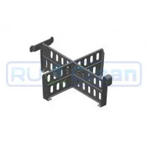 Перегородка TTS (пластик, 4 отделения для ящика 22 л)