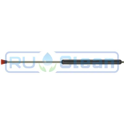 Копье S007 (60см, 1/4ш-г, 400бар, оцинк, термо, прямое, красн) R+M