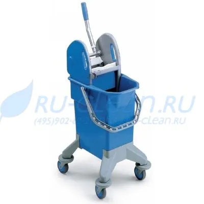 Ведро Euromop эргономичное на колесах 6027025