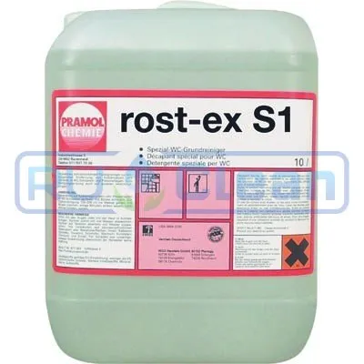Очиститель ржавчины и извести Pramol ROST-EX S1 10л