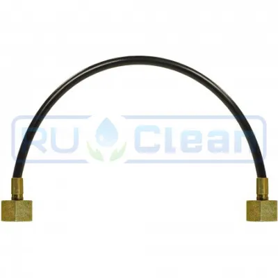 Шланг для манометра DN2 (0.5мм, 250bar, 500mm, 1/4ш-ш) R+M