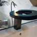 Сушилка для рук Nofer  CONCEPT3 (3 в 1, смеситель, дозатор мыла, черный)