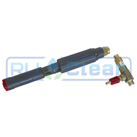 Пенообразующая насадка LS12 (200бар, D=2.1мм, 1/4"г-3/8"ш-ш, 15л/мин, наружный эжектор)
