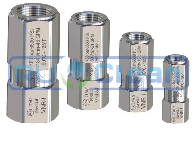 Обратный клапан PA VNR-I (3/4"г-3/4"г, 450бар, 180л/мин, нерж)