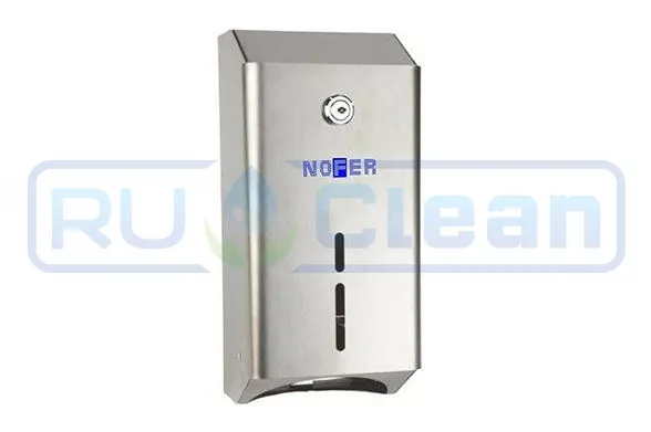 Диспенсер для листовой бумаги Nofer (нерж., матовый)