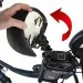 Трицикл электрический Eltreco Porter Fat 500 (темно-синий)