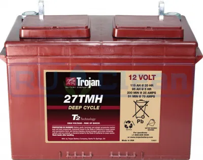Тяговый аккумулятор Trojan 27TMH (12В, 95Ач, Acid)