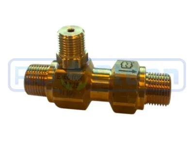 Эжектор ML100 FL (310бар, 3/8ш, D=1.25мм, латунь) Mecline