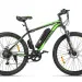 Электровелосипед Eltreco XT 600 D (черно-зеленый)