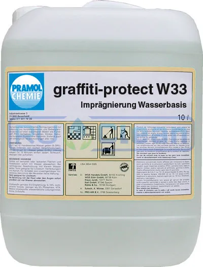 Средство Pramol GFAFFITI PROTECT W-33 10л