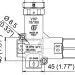 Регулятор давления Mecline VHP 18/160 (180бар, 160л/мин, 3/4г-3/4г, By-pass 3/4г, лат)