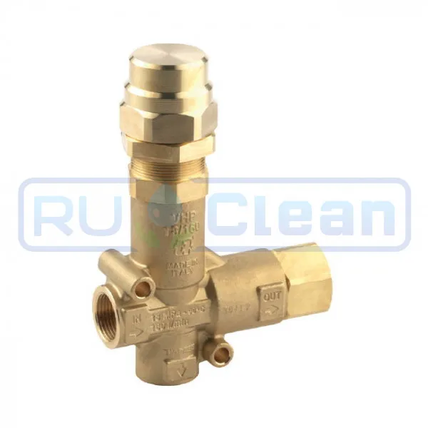 Регулятор давления Mecline VHP 18/160 (180бар, 160л/мин, 3/4г-3/4г, By-pass 3/4г, лат)