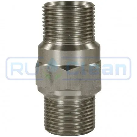Переходник М22х1.5ш-М22х1.5ш (нерж, 500 бар) R+M