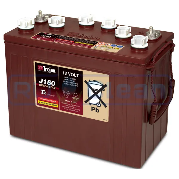 Тяговый аккумулятор Trojan J150 (12В, 120Ач, Acid)