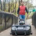 Подметальная машина Limpar 84 PRO Honda (сегментная щетка)