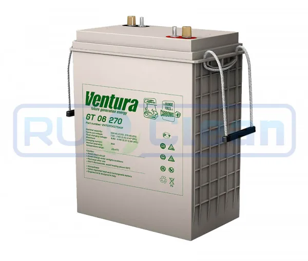 Тяговый аккумулятор Ventura GT 06 270 (6В, 223Ач, AGM)