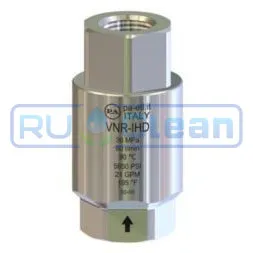Обратный клапан PA VNR-I (3/8"г-3/8"г, 450бар, 40л/мин, нерж)