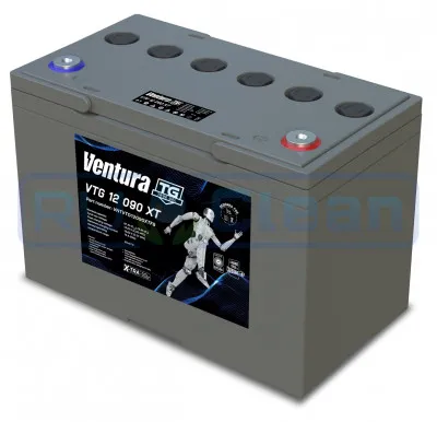 Тяговый аккумулятор Ventura VTG 12 090 XT (12В, 78Ач, Gel)
