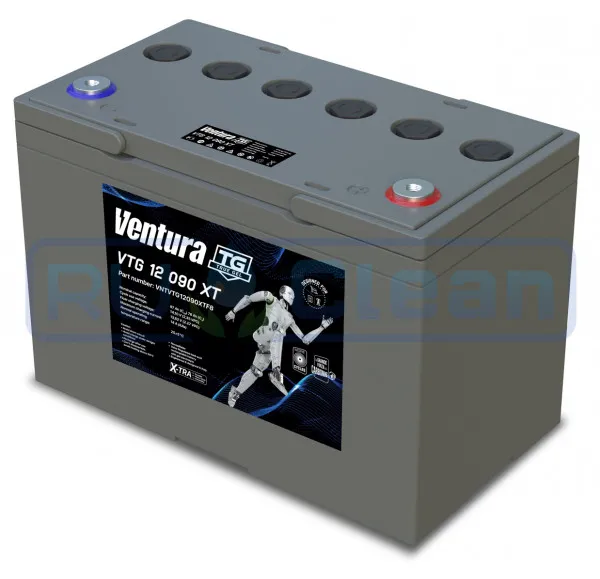 Тяговый аккумулятор Ventura VTG 12 090 XT (12В, 78Ач, Gel)