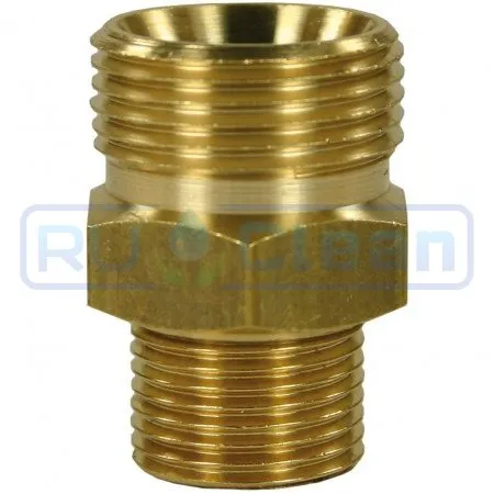 Переходник М22х1.5ш-1/4"ш PA (280бар, лат)
