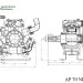 Мембранный насос Agro Pump 70 NBR C (20 бар, 55 л/мин, 550 об/мин)