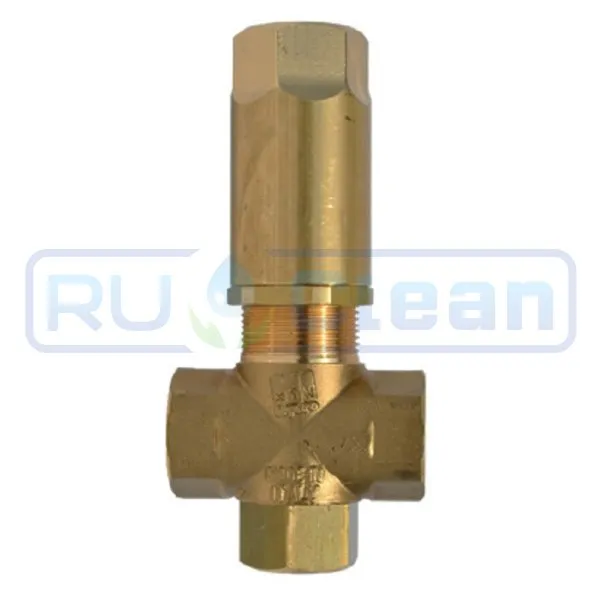 Клапан предохранительный MTM MR401 (280бар, 24л/мин, 3/8"г-3/8"г, By-pass 3/8"г)