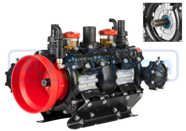 Мембранный насос AR 370 BP TWIN C/C (NBR, 20 бар, 371.5 л/мин, ВОМ 1"⅜)