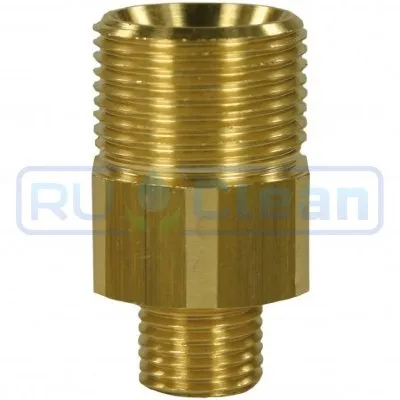 Переходник М22х1.5ш-1/4"ш PA (280бар, лат, удлин)