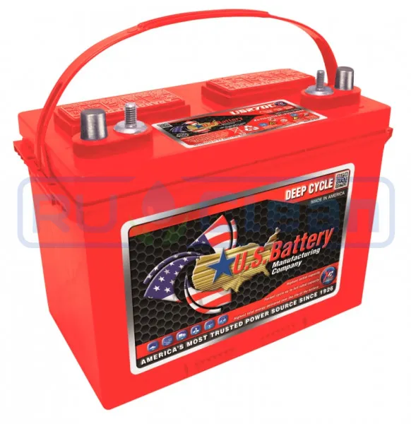 Тяговый аккумулятор U.S. Battery US 27DC XC2 (12В, 90Ач, кислота)