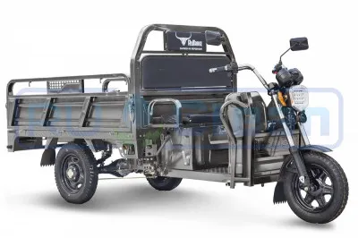 Трицикл электрический Rutrike D4 1800 60V1200W (темно-серый)